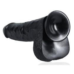 Real Rock Gode Extra Long 26.5 x 6.5cm Noir